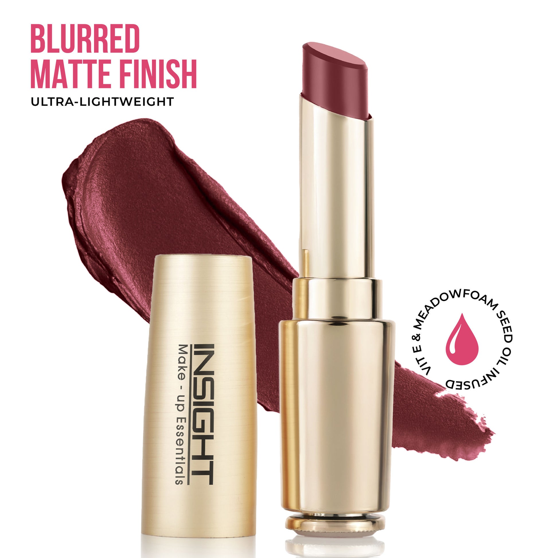 Insight Cosmetics Air-Whip Lisptick - Billionaire Rouge
