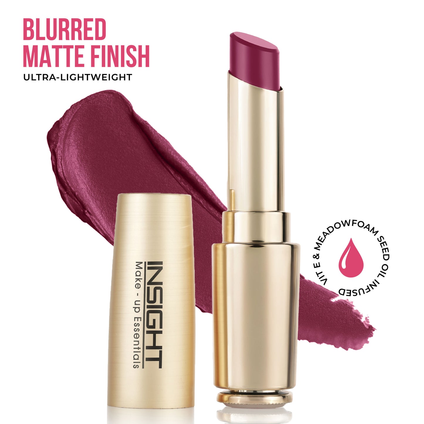 Insight Cosmetics Air-Whip Lisptick - Cashmere Boss