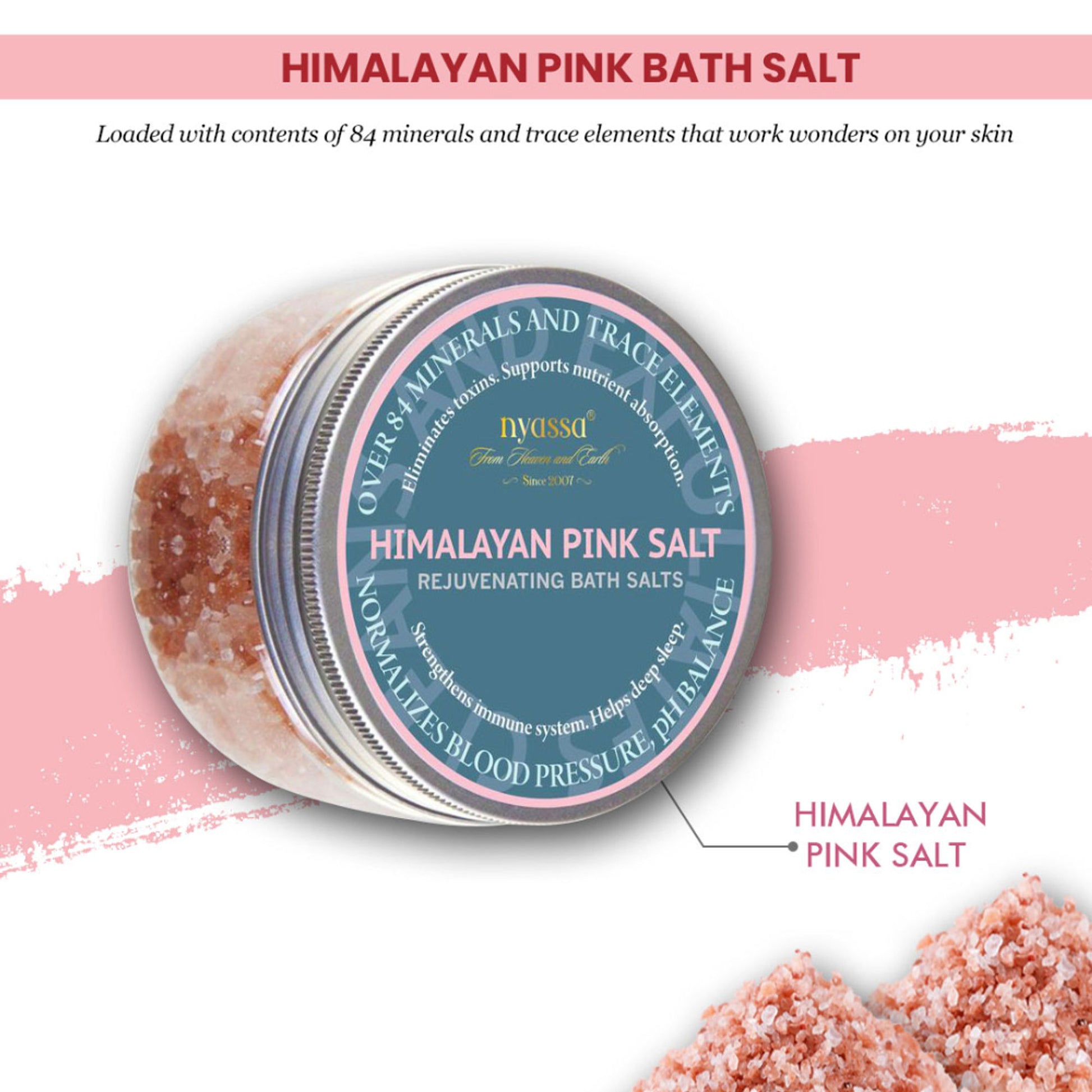 Nyassa Himalayan Pink Salt