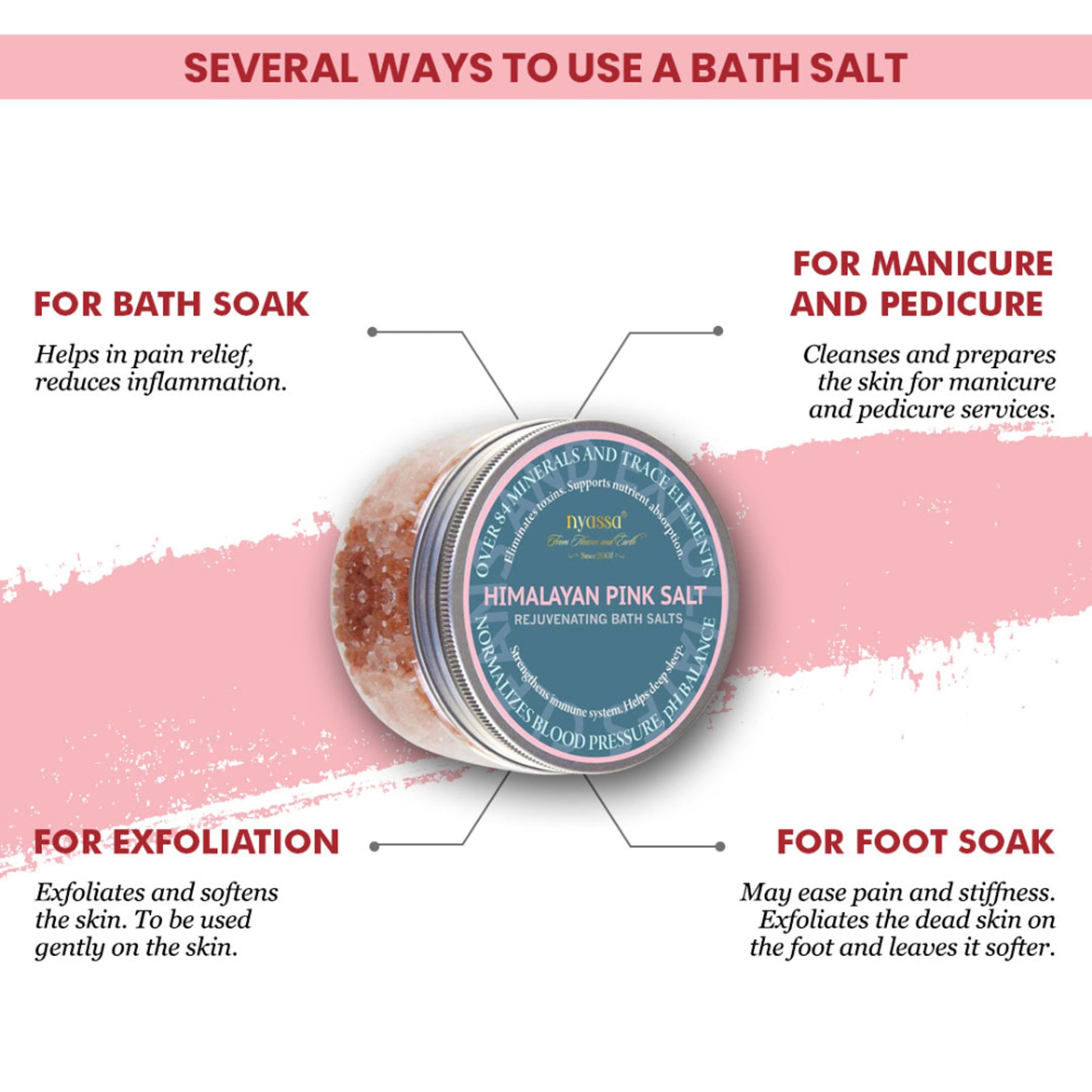 Nyassa Himalayan Pink Salt