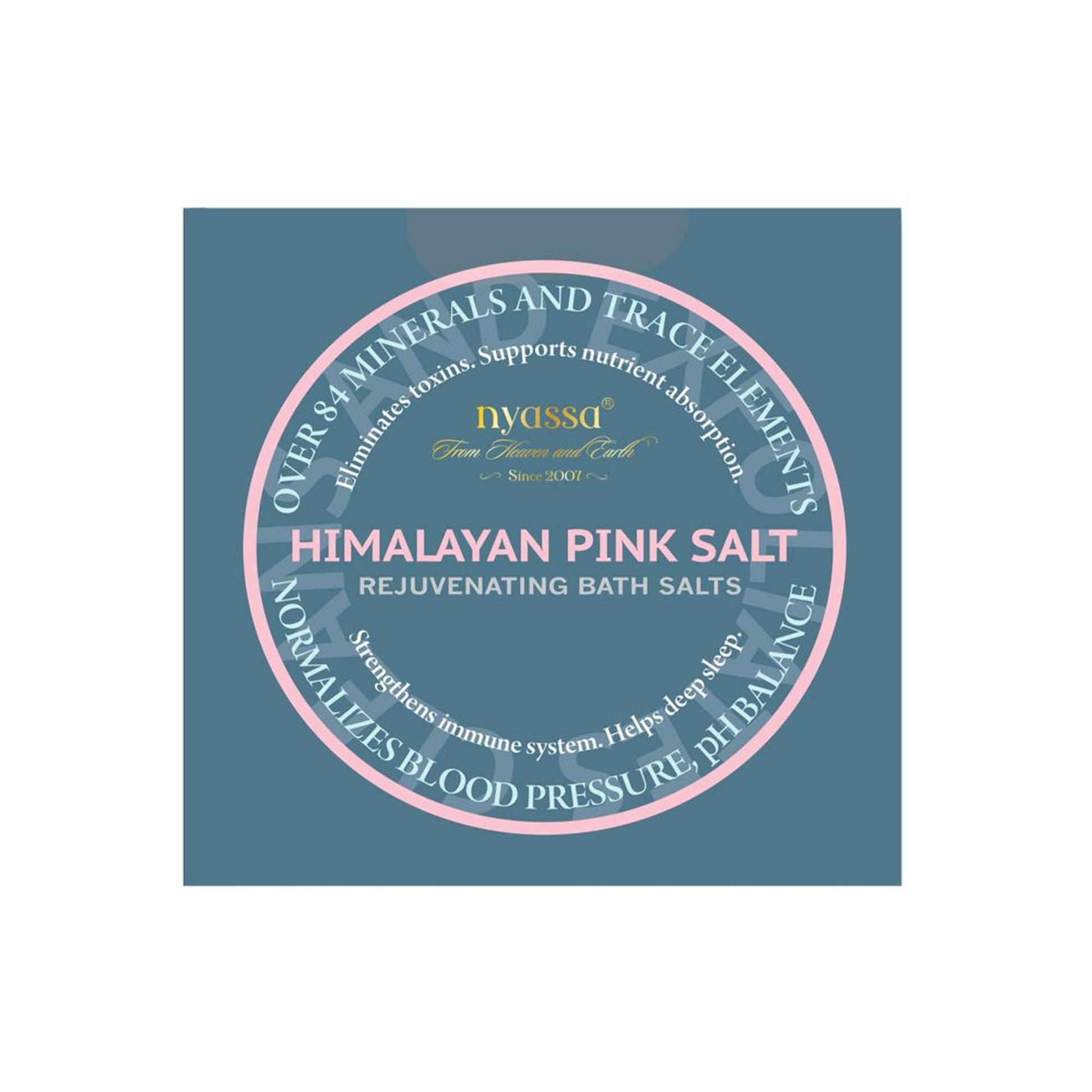 Nyassa Himalayan Pink Salt