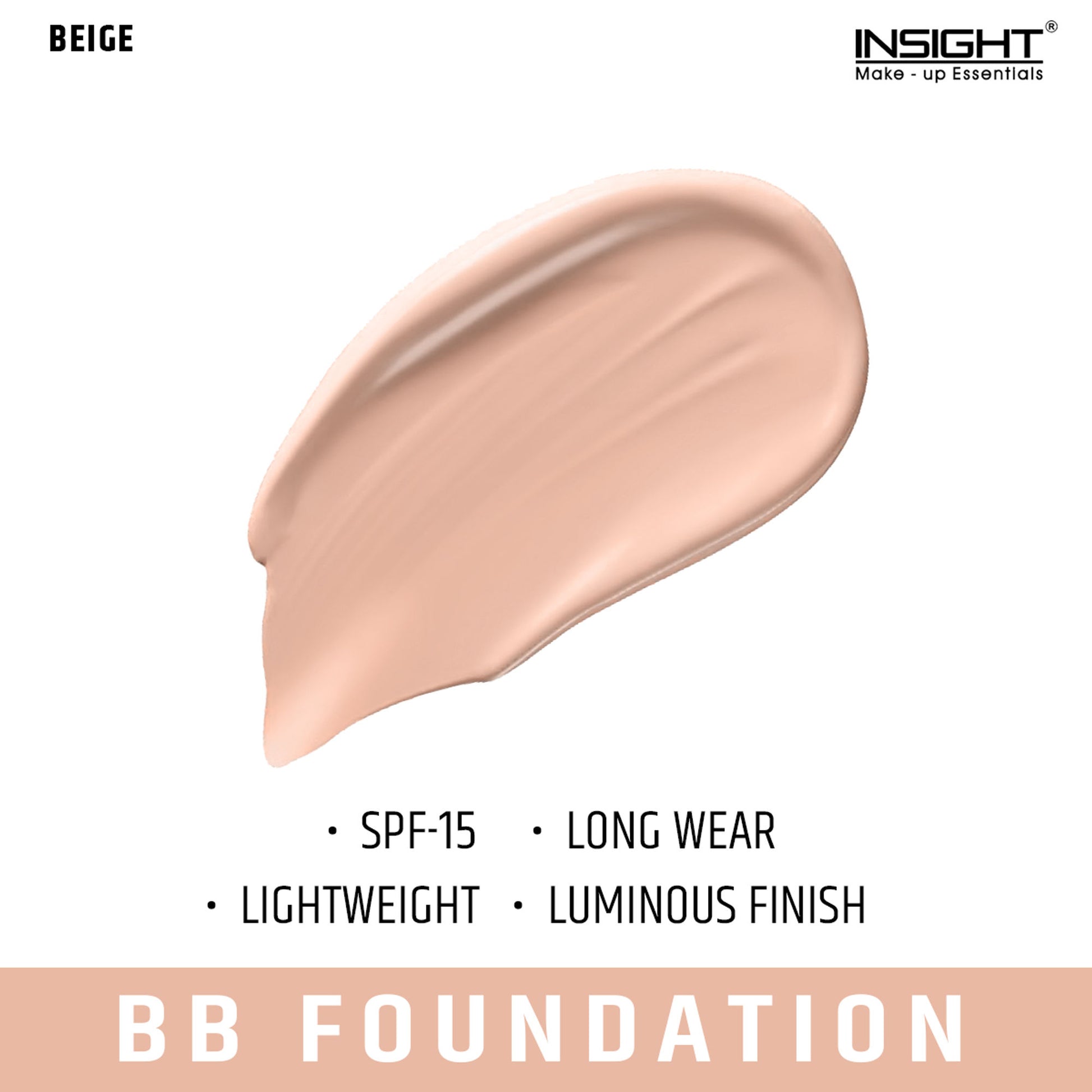 Insight Cosmetics SPF -15 SPF Foundation - Beige