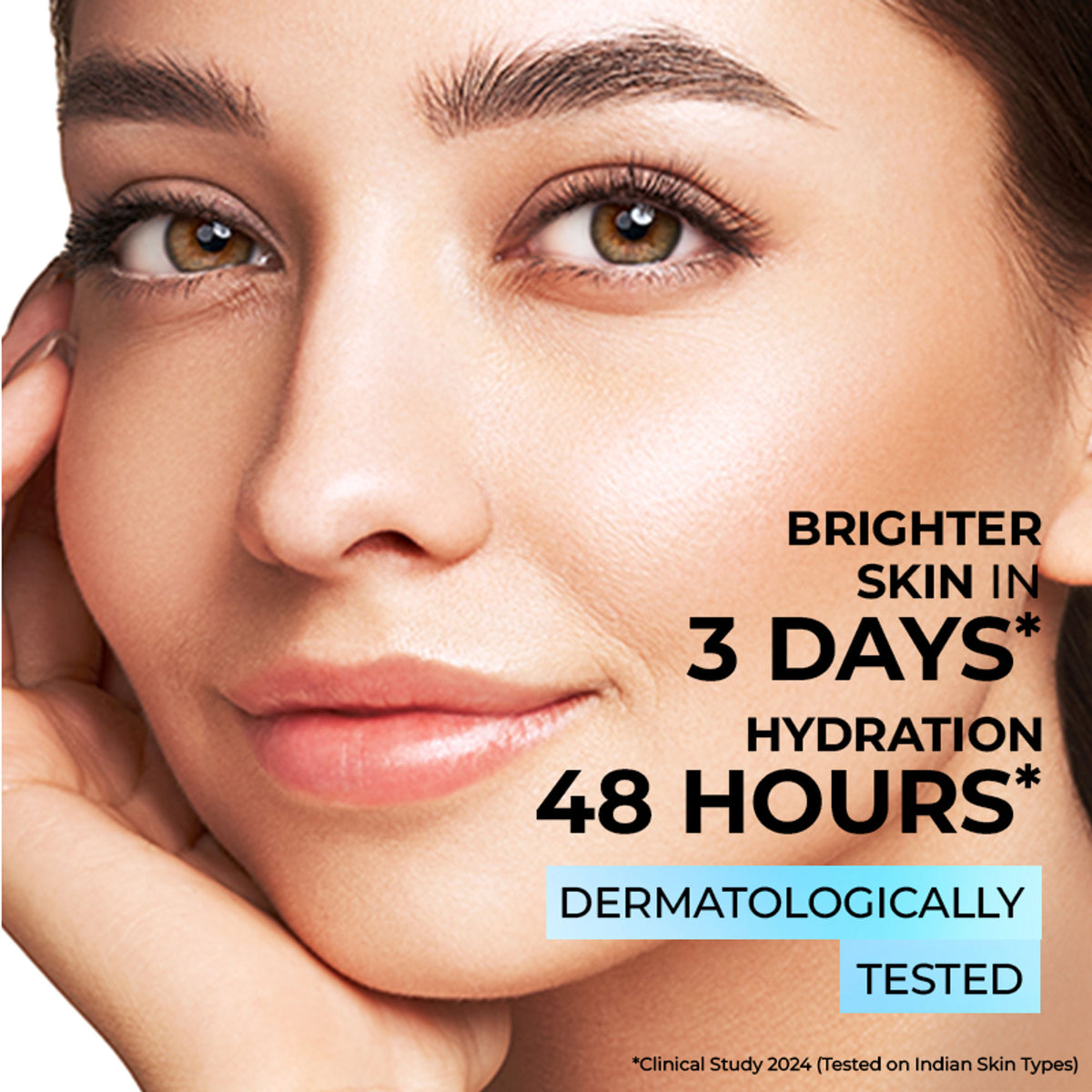 Streax Hydrate & Shine Face Serum With 11% Hyaluronic Acid Complex For Brightening, 48 Hr Hydration