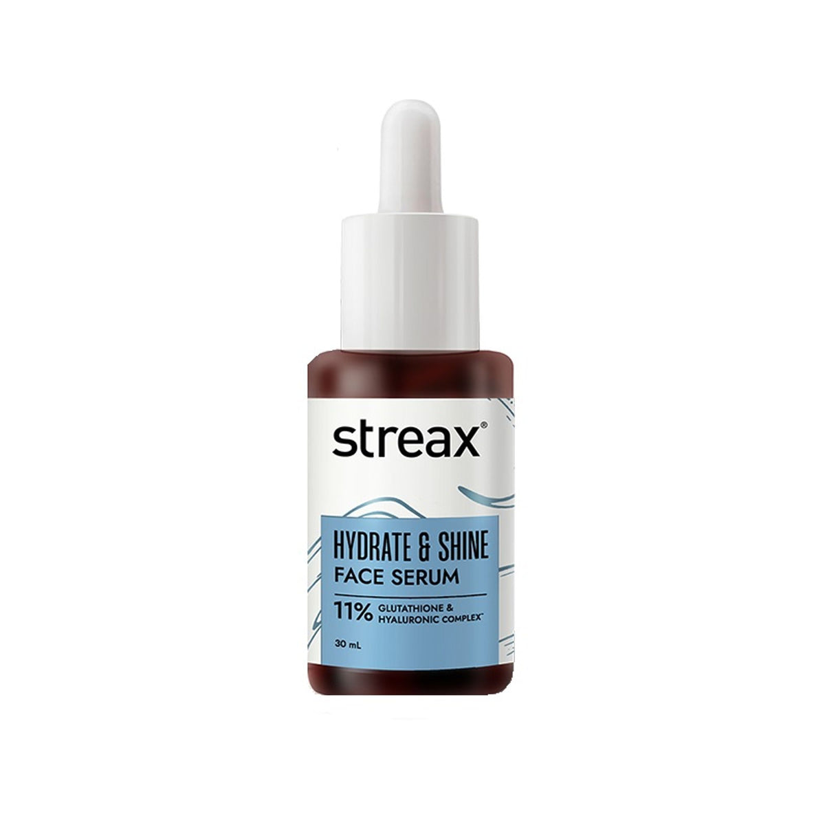 Streax Hydrate & Shine Face Serum With 11% Hyaluronic Acid Complex For Brightening, 48 Hr Hydration