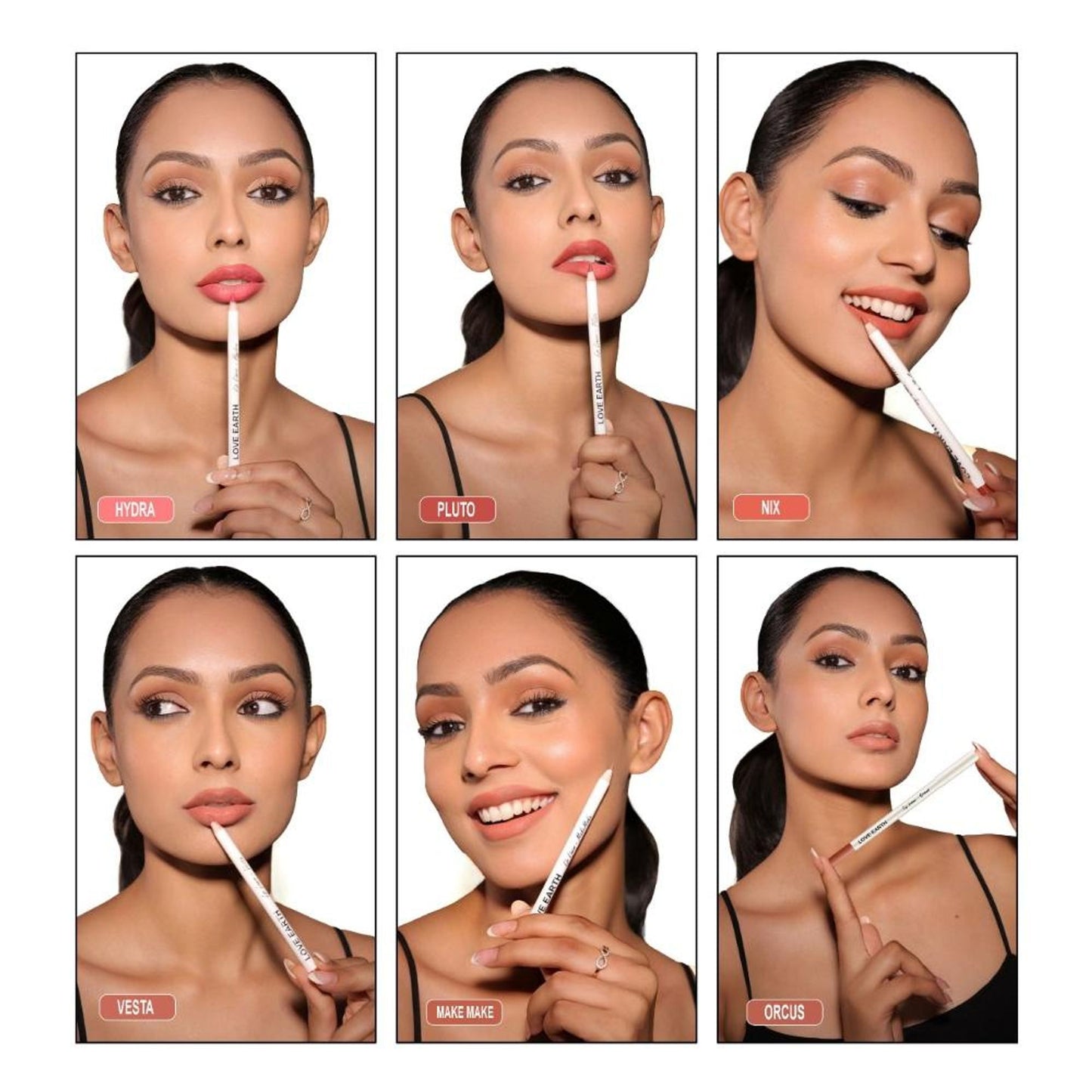 Love Earth Lip Liner Everyday Nudes - Pluto
