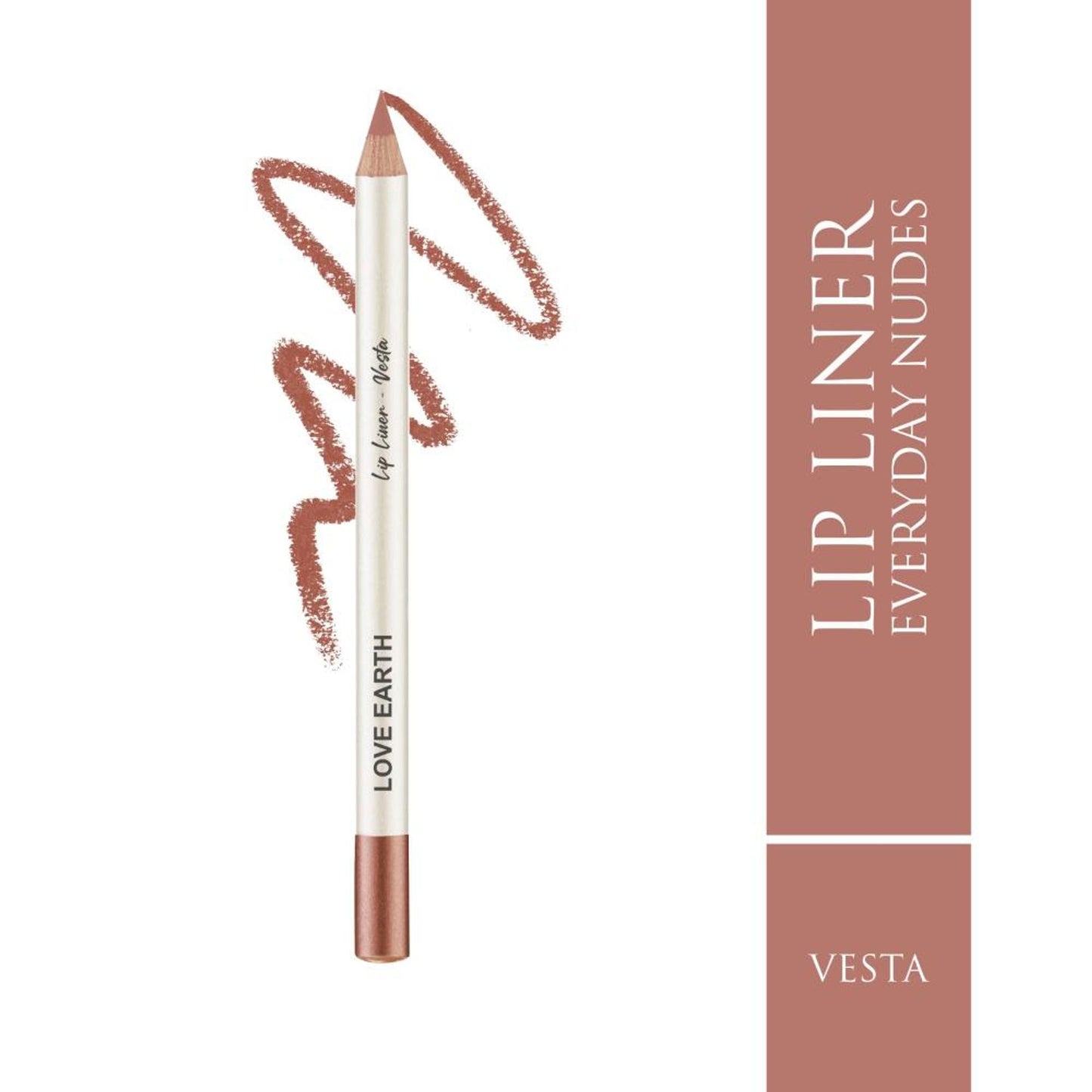 Love Earth Lip Liner Everyday Nudes - Vesta