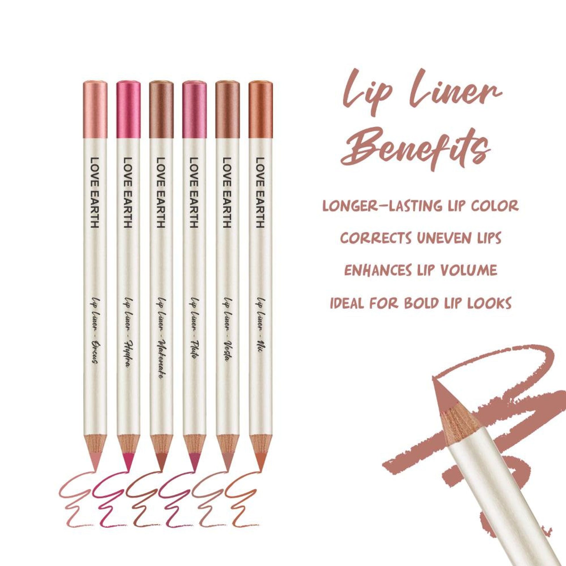 Love Earth Lip Liner Everyday Nudes - Vesta