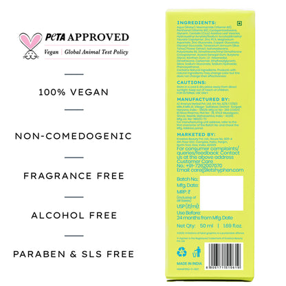 Hyphen 2% Cica Exosome Oil-Free Moisturizer 5% Niacinamide Controls Oil Non-sticky, Light Gel