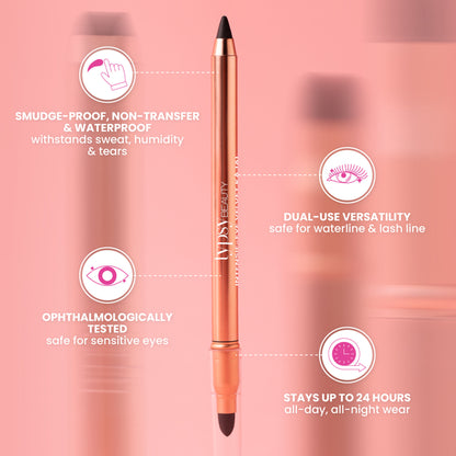 Typsy Beauty Intensif-Eye Velvet Kajal - Black