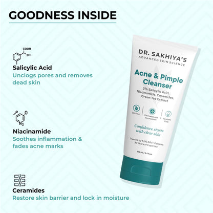 Dr. Sakhiya Acne & Pimple Cleanser