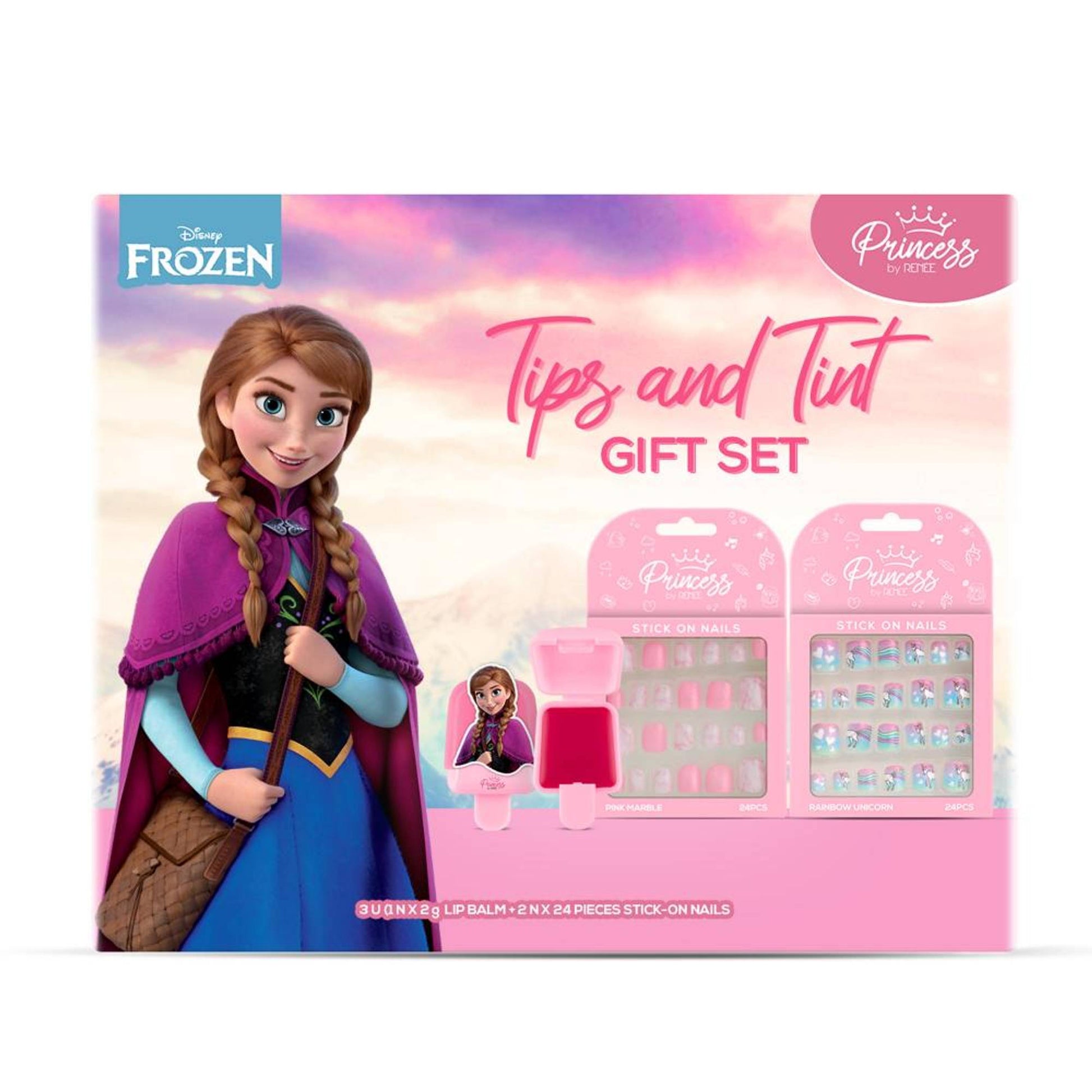 Princess By Renee Cosmetics Tips & Tint Beauty Gift Set