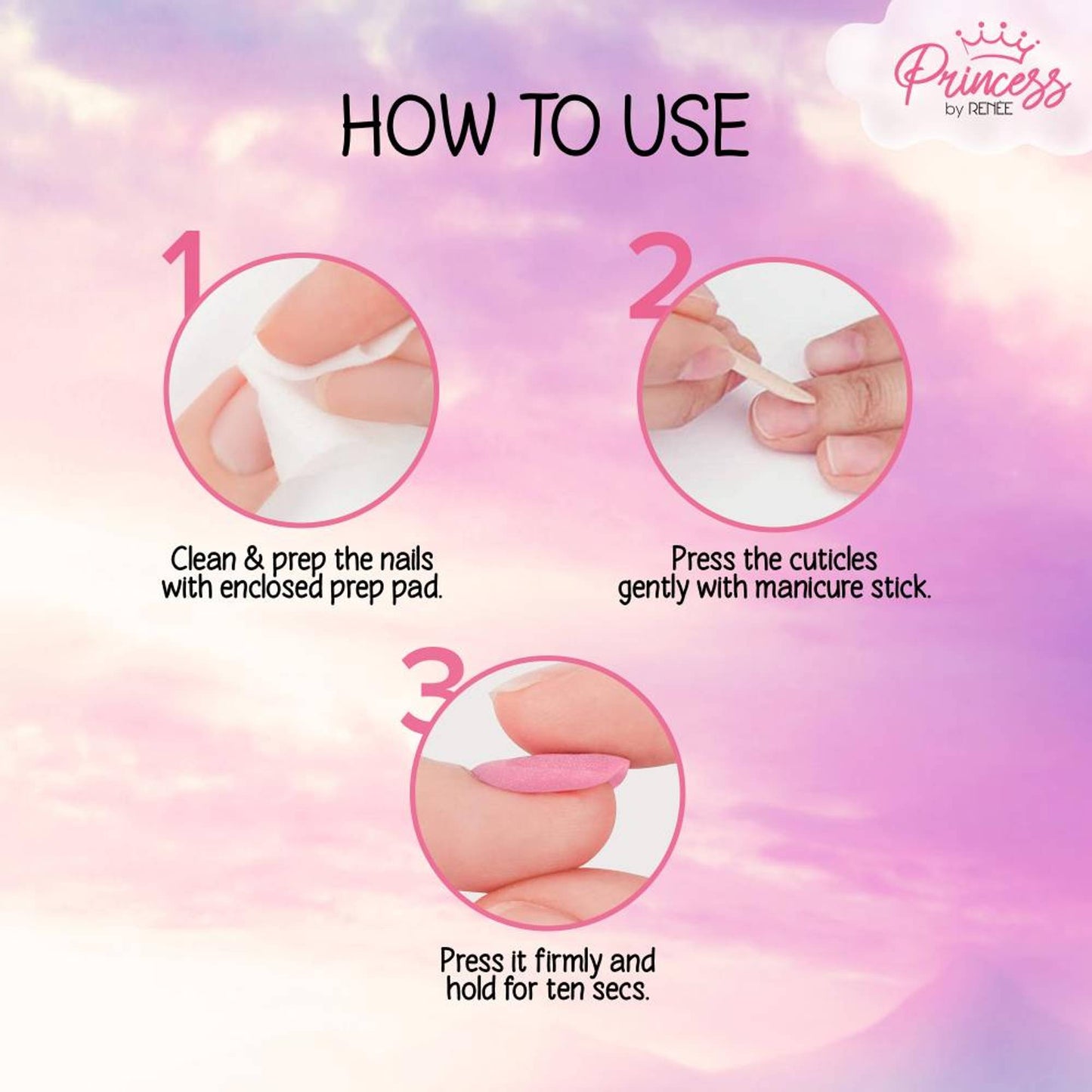 Princess By Renee Cosmetics Tips & Tint Beauty Gift Set