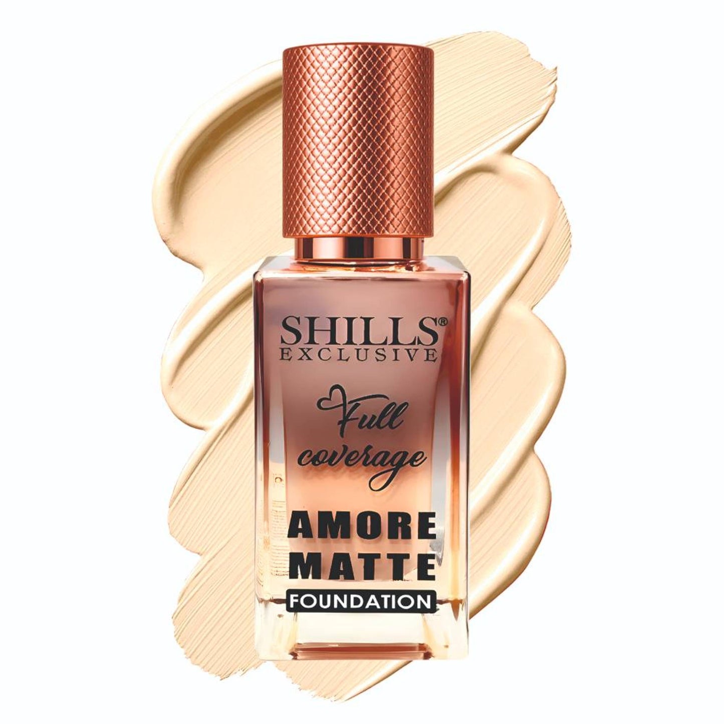 Shills Exclusive Full Coverage Amore Matte Foundation - 01