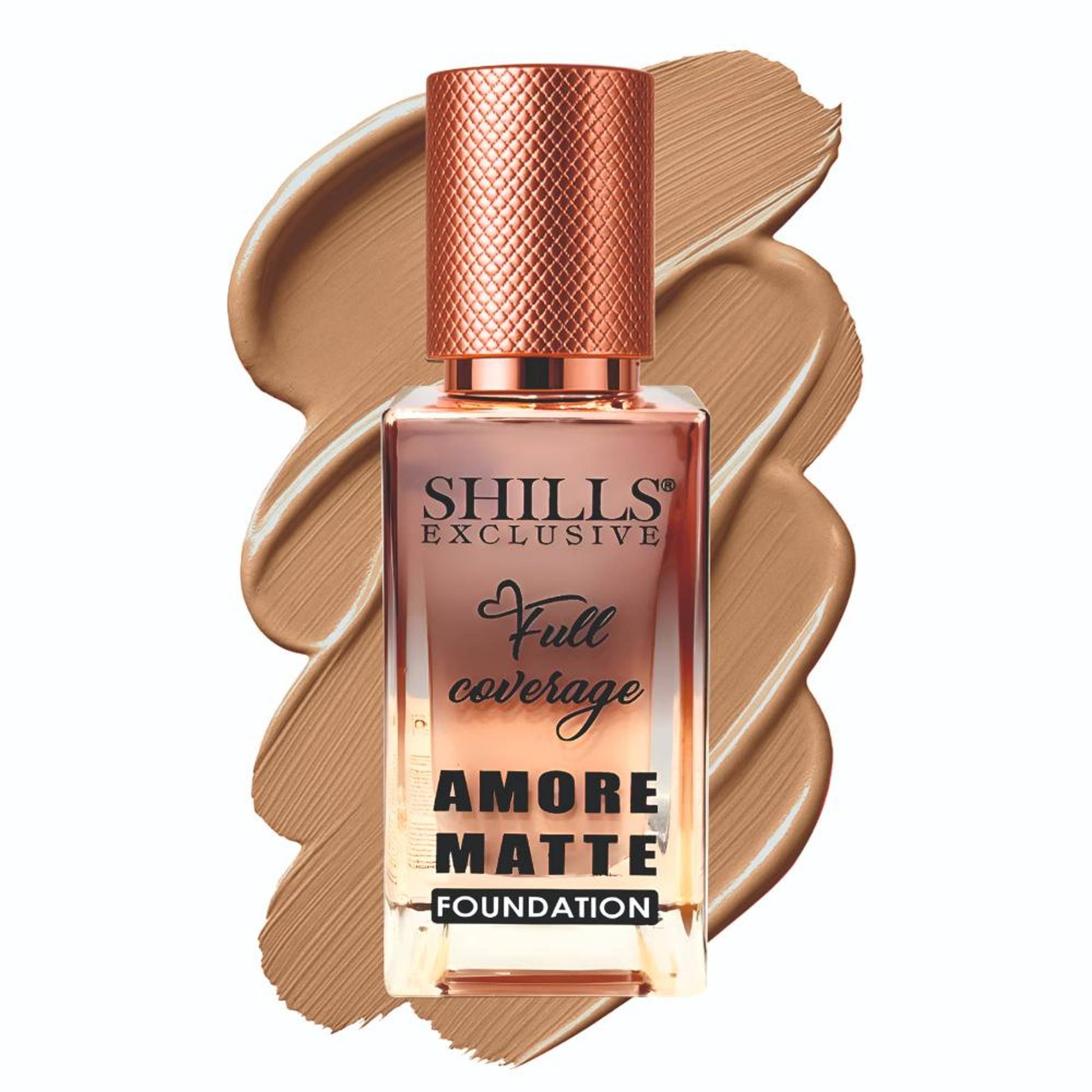 Shills Exclusive Full Coverage Amore Matte Foundation - 10