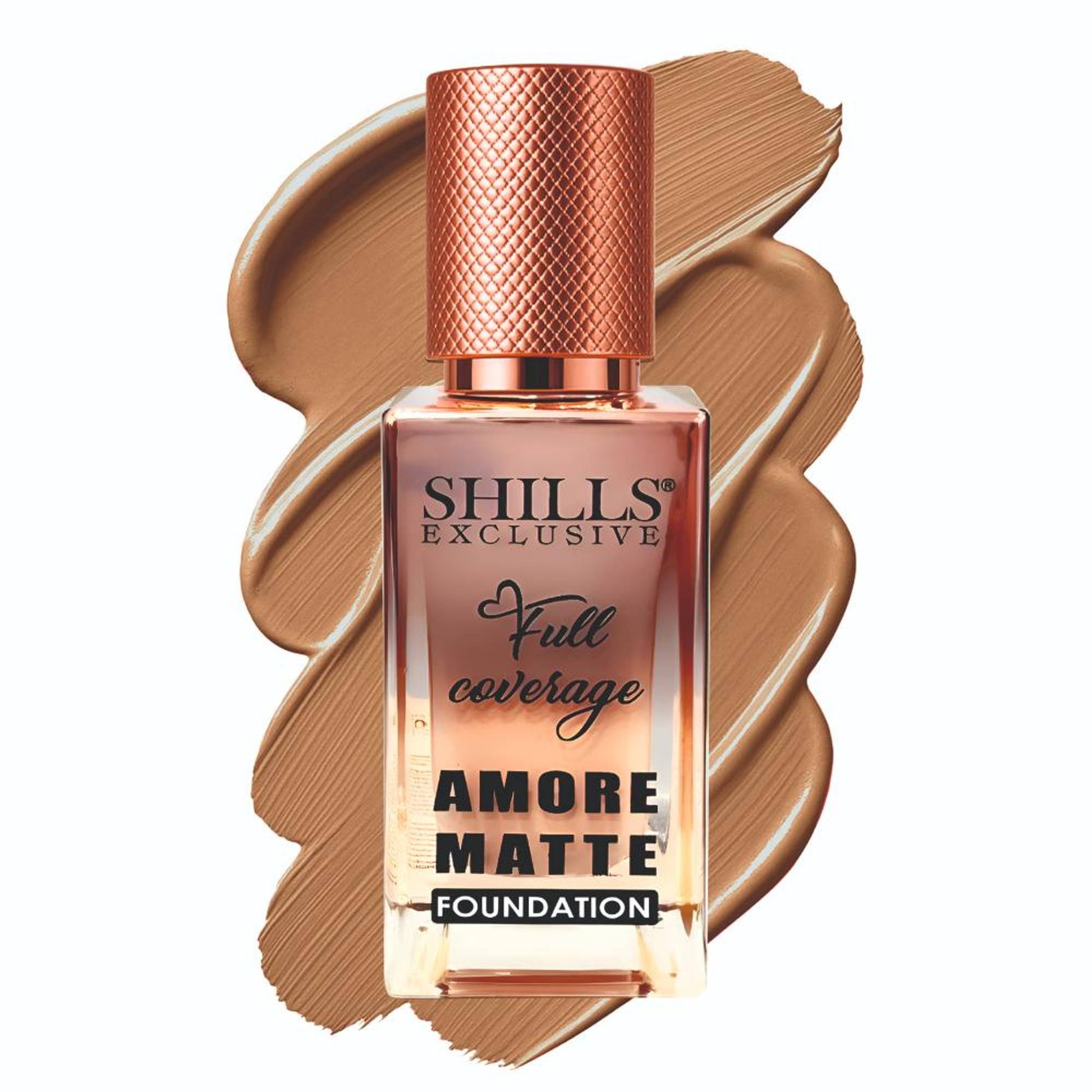 Shills Exclusive Full Coverage Amore Matte Foundation - 14