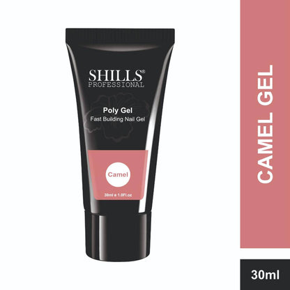 Shills Professional Nail Poly Gel - Camel