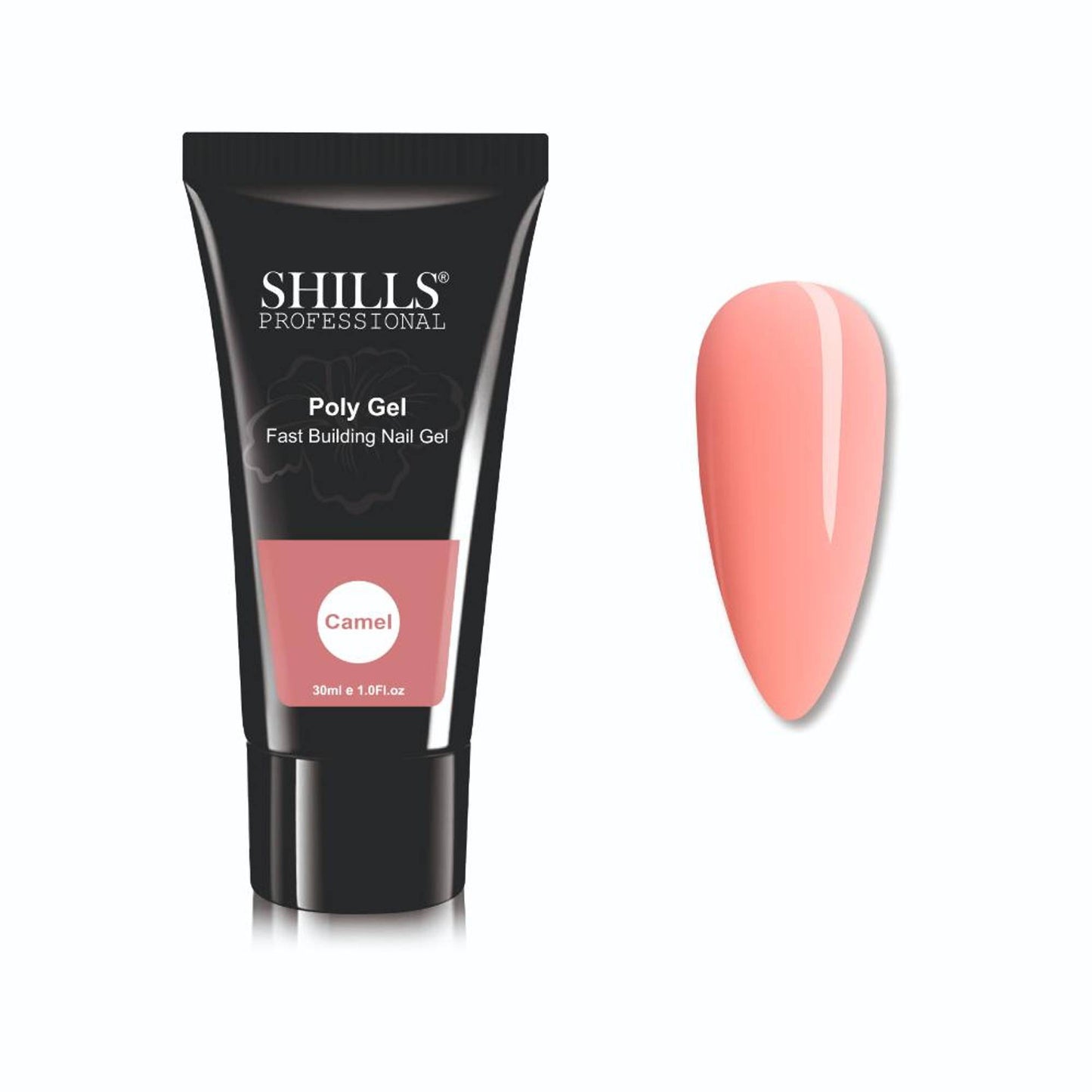 Shills Professional Nail Poly Gel - Camel