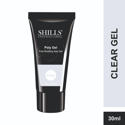 Shills Professional Nail Poly Gel - Clear