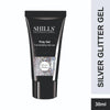 Shills Professional Nail Poly Gel - Silver Glitter