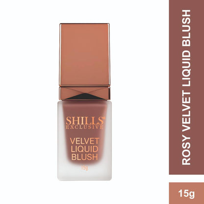 Shills Exclusive Velvet Liquid Blush - Rosy