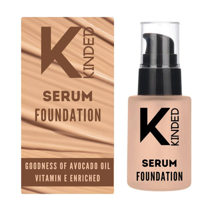 KINDED Serum Foundation Makeup With Avocado Oil Vitamin E Goodness - 03 Pink