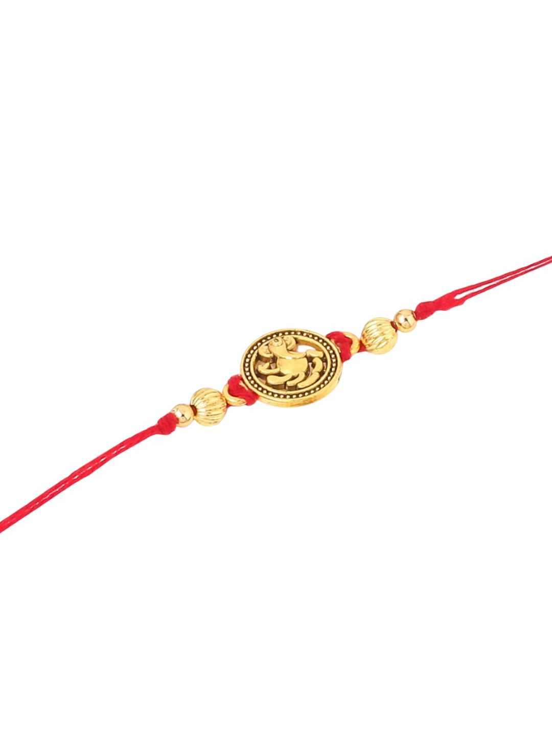 Anouk Pack Of 3 Thread Rakhi with Roli Chawal Chandan & Mishri