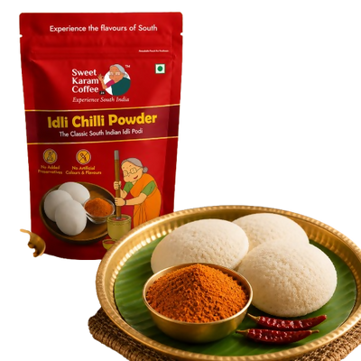Sweet Karam Coffee Idli Powder (Chilli Gun Powder)