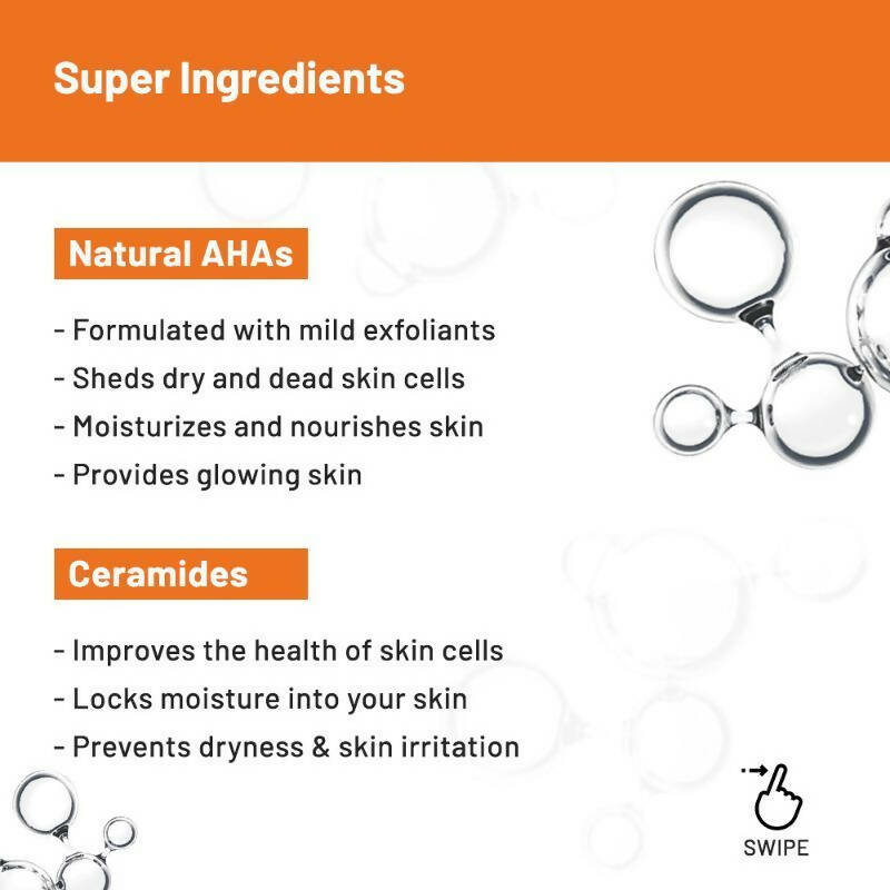 Chemist At Play AHA Body Lotion For Daily Use - Indyancart