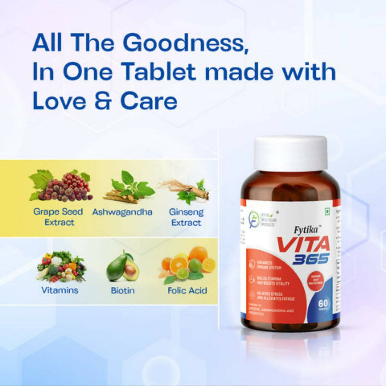 Fytika Vita 365 Tablets - Indyancart