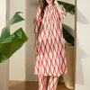 Indyancart IE Printed Pure Cotton Tunic With Trouser