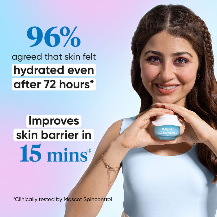 Dot & Key 72HR Hydrating Gel Moisturizer, Pack of 2