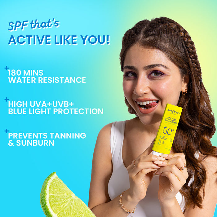 Dot & Key Swim + Sports Sunscreen, In-Vivo Tested SPF 50+ PA++++