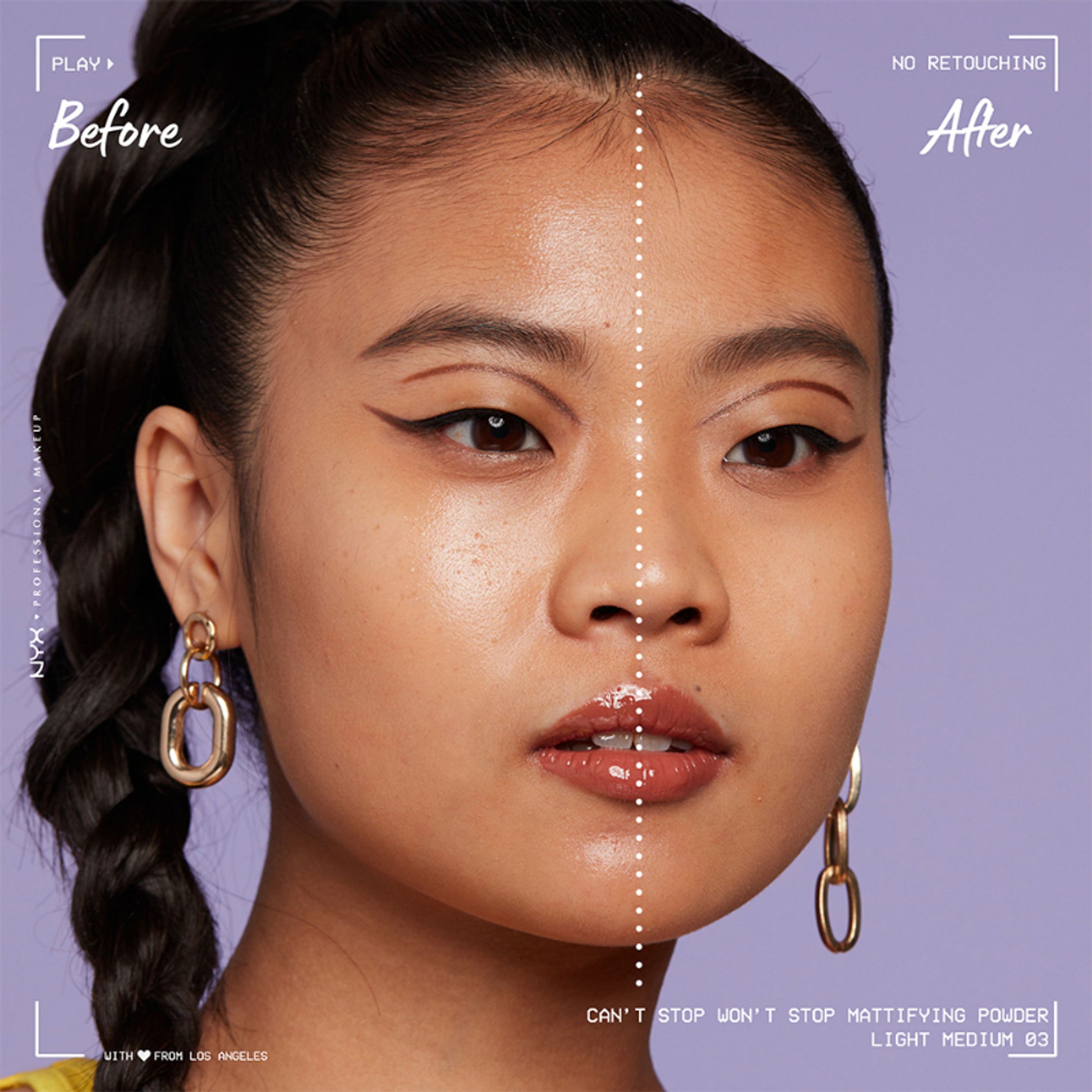 NYX Professional Makeup Can't Stop Won't Stop Mattifying Powder - Tan - Light Medium