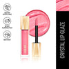 Lakme Glitterati Lip Glaze, High Shine Plumper Lip Gloss Oil with Collagen - Hot Pink Cosmo