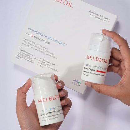 Melblok Pigmentation Control Day & Night System - SPF 50+, PA++++