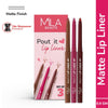 Mila Beauté Pout It Lip Liner Highly Pigmented & Non Drying Enriched With Squalene - Set Of 3