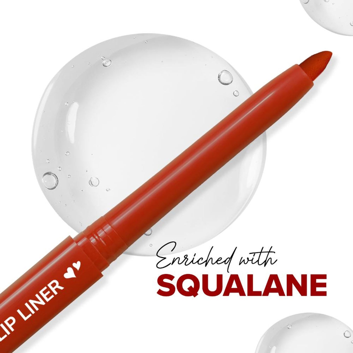 Mila Beauté Pout It Lip Liner Highly Pigmented & Non Drying Enriched With Squalene - Set Of 3