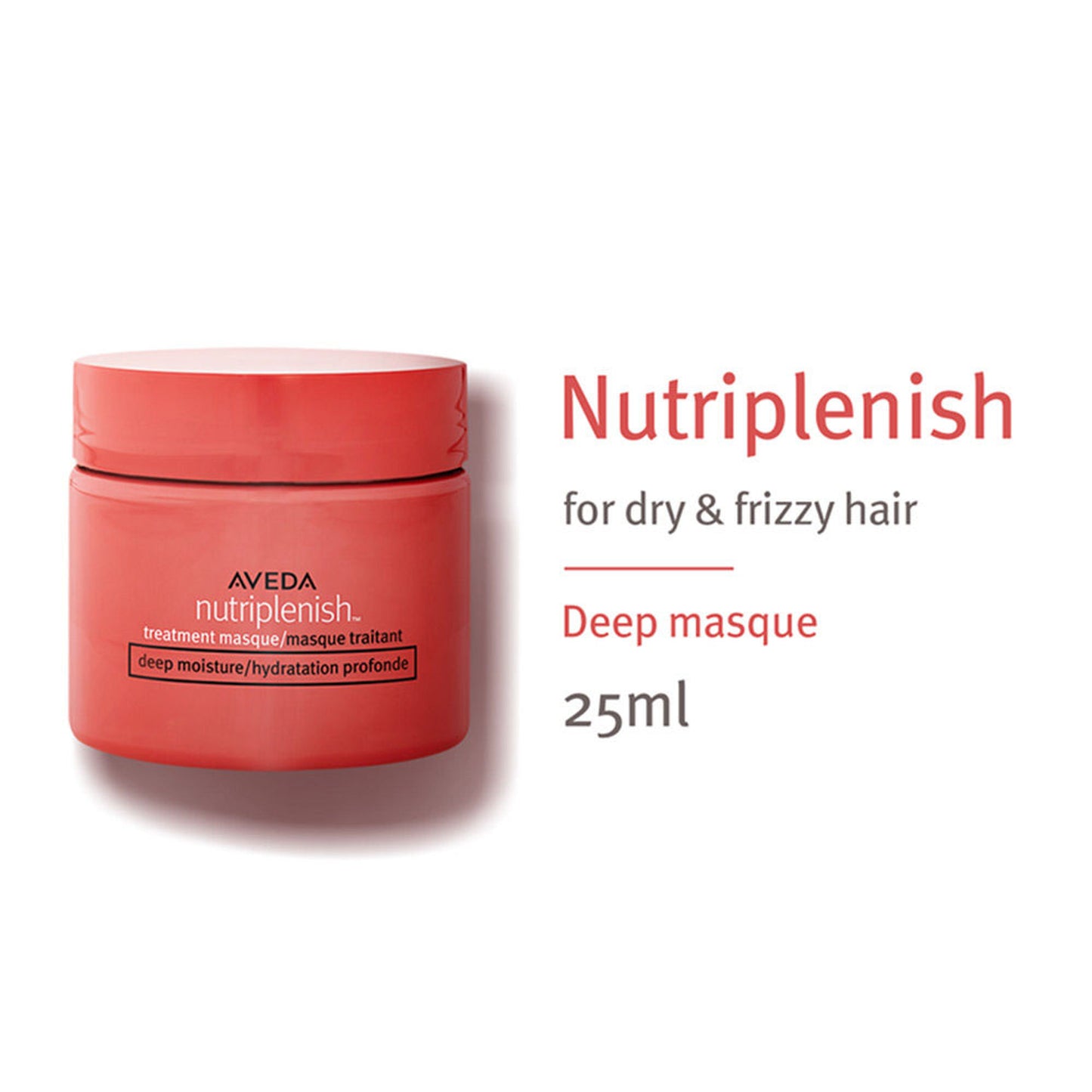 Aveda Nutriplenish Mask for Dry and Frizzy Hair for 4X Instant Deep Hydration