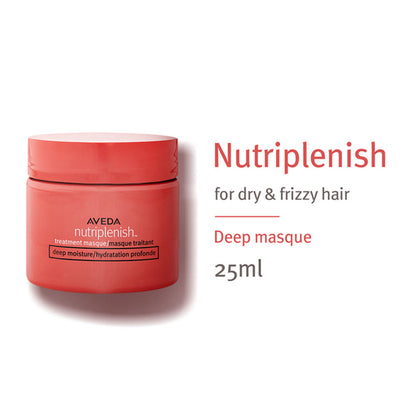 Aveda Nutriplenish Mask for Dry and Frizzy Hair for 4X Instant Deep Hydration