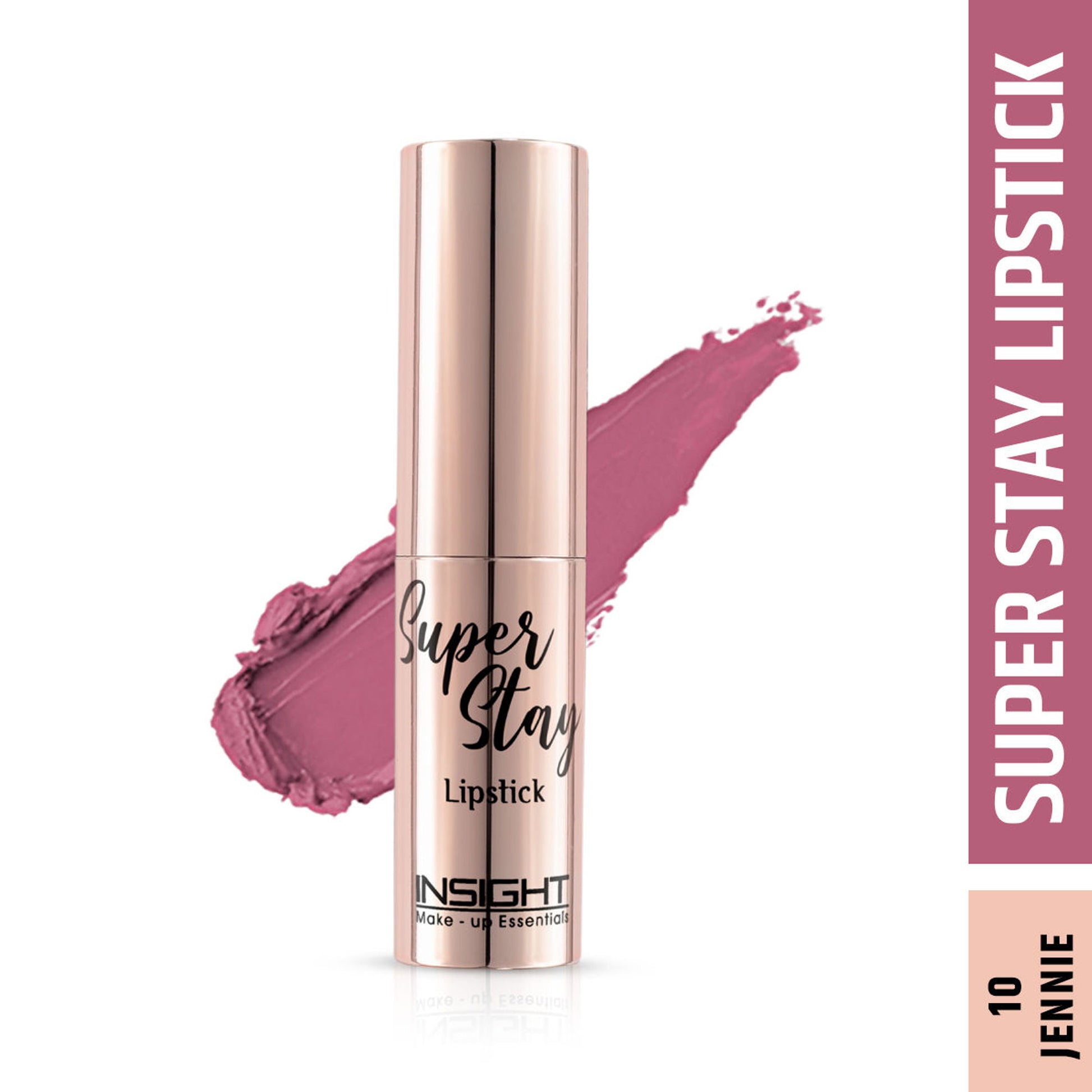Insight Cosmetics Super Stay Lipstick, Long Lasting Lightweight Transferproof Formula - Jennie