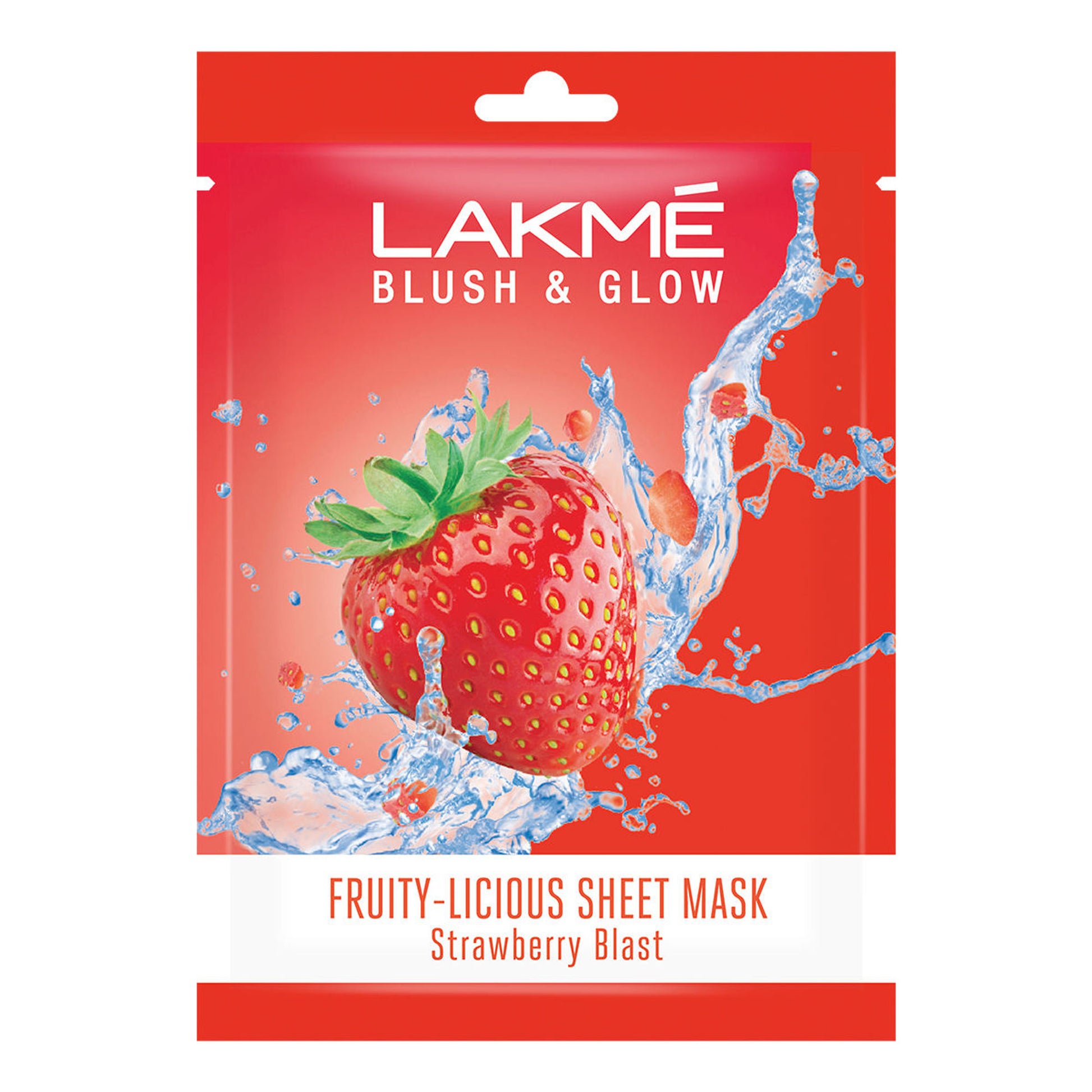 Lakme Blush & Glow Sheet Mask - Strawberry