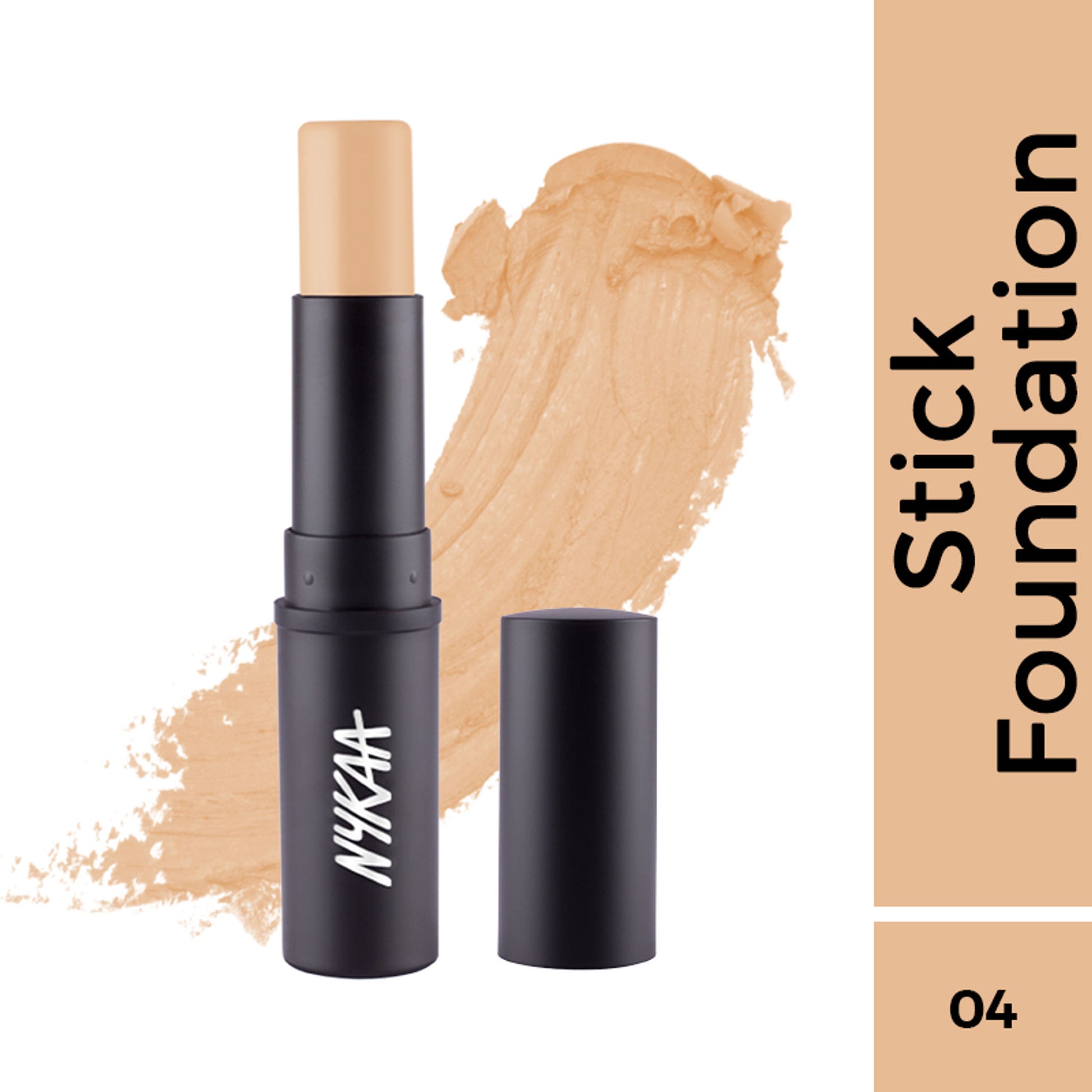Nykaa Cosmetics SKINgenius Foundation Stick Conceal Contour & Corrector - Warm Honey 04