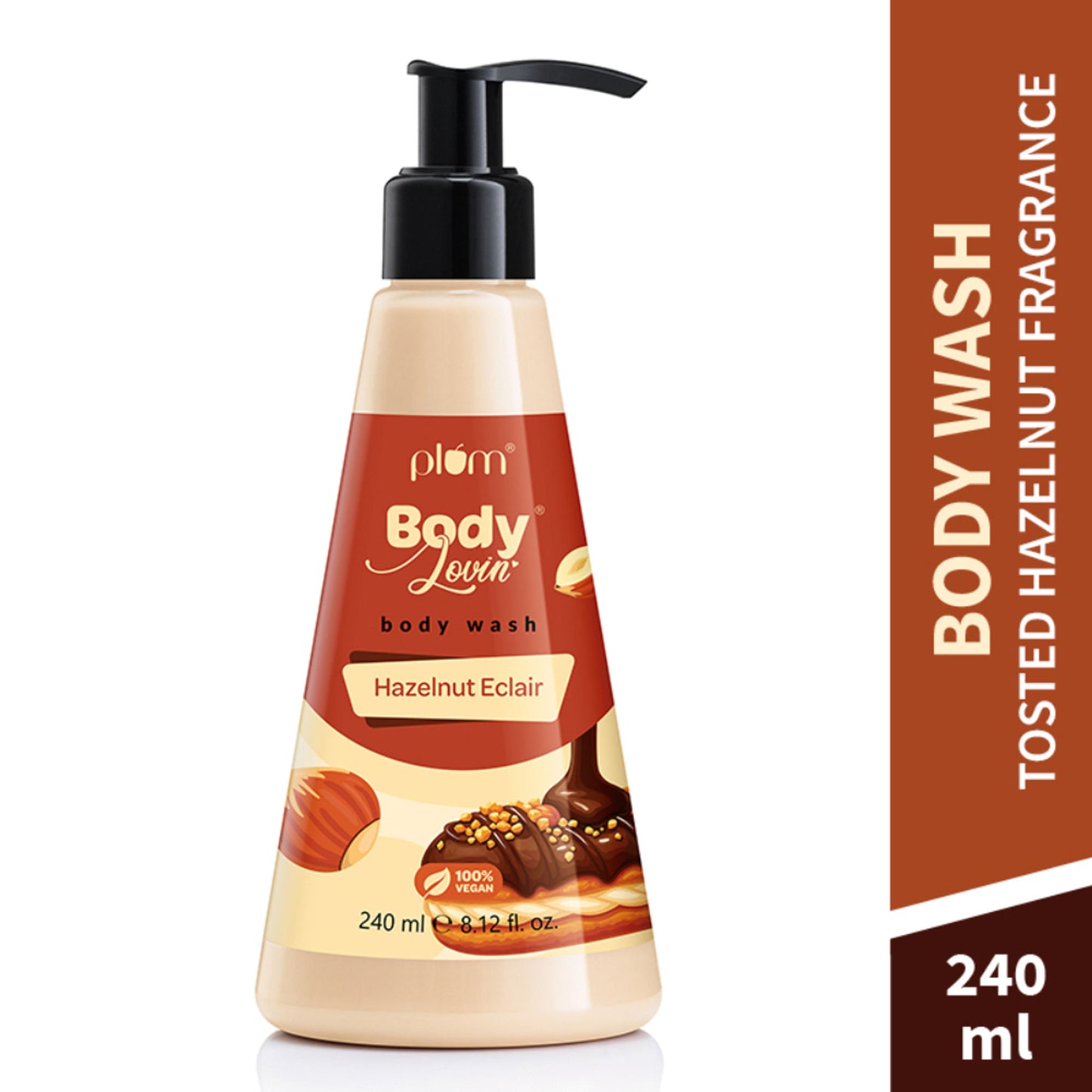 Plum BodyLovin' Hazelnut Eclair Body Wash | 240ml
