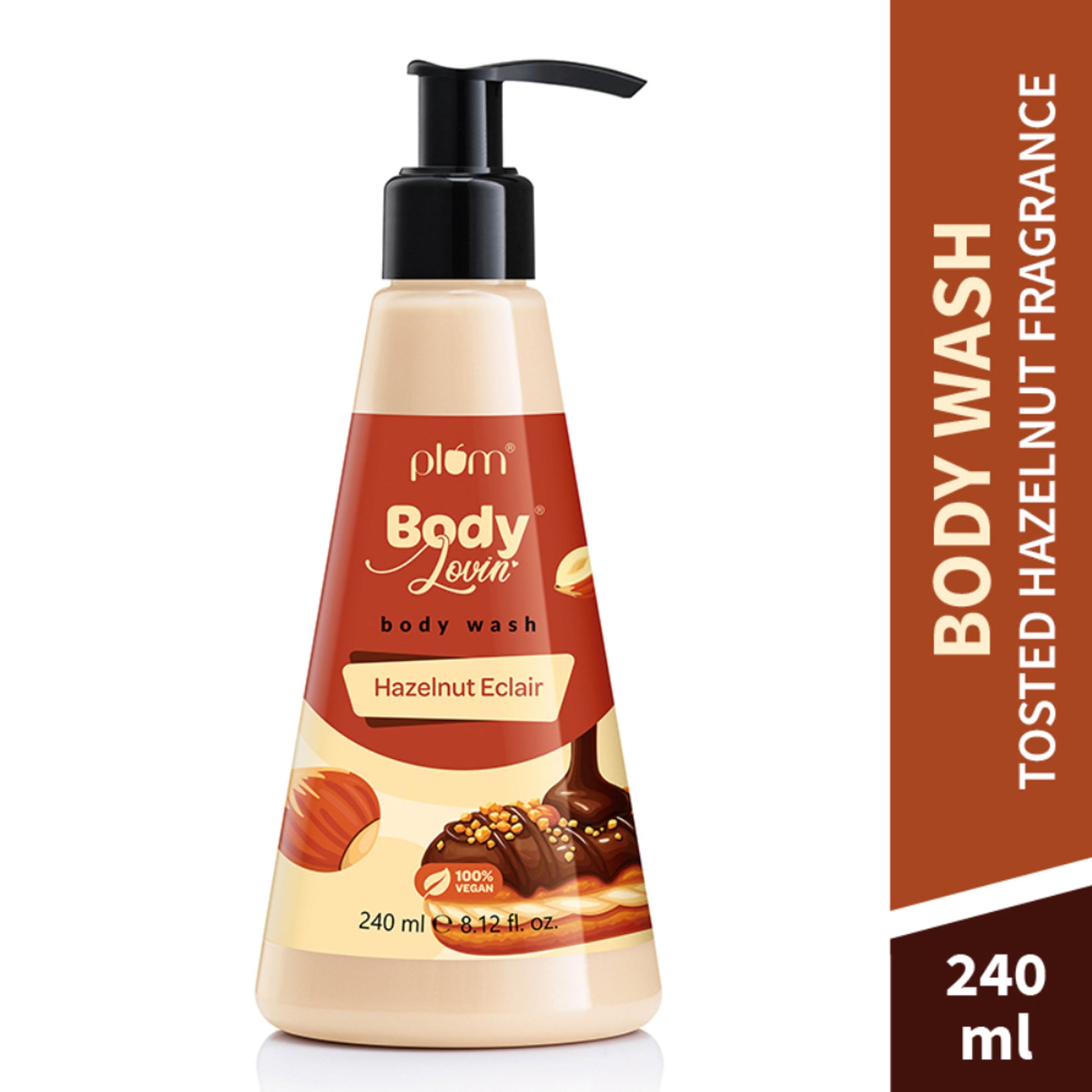 Plum BodyLovin' Hazelnut Eclair Body Wash | 240ml