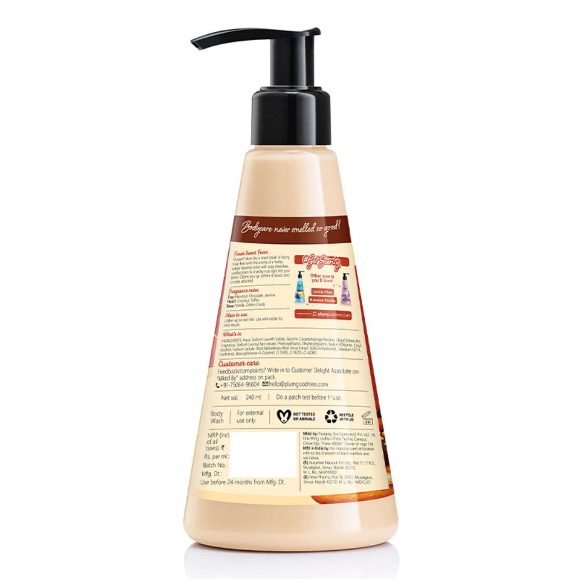 Plum BodyLovin' Hazelnut Eclair Body Wash | 240ml