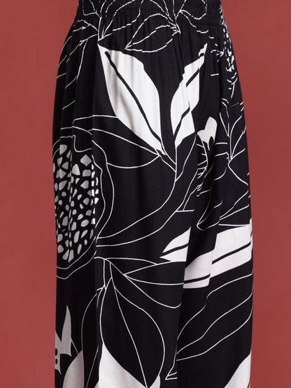 Dhiyona IE Women Printed Regular Kurta with Palazzos