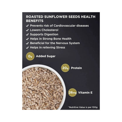 True Elements Roasted Sunflower Seeds
