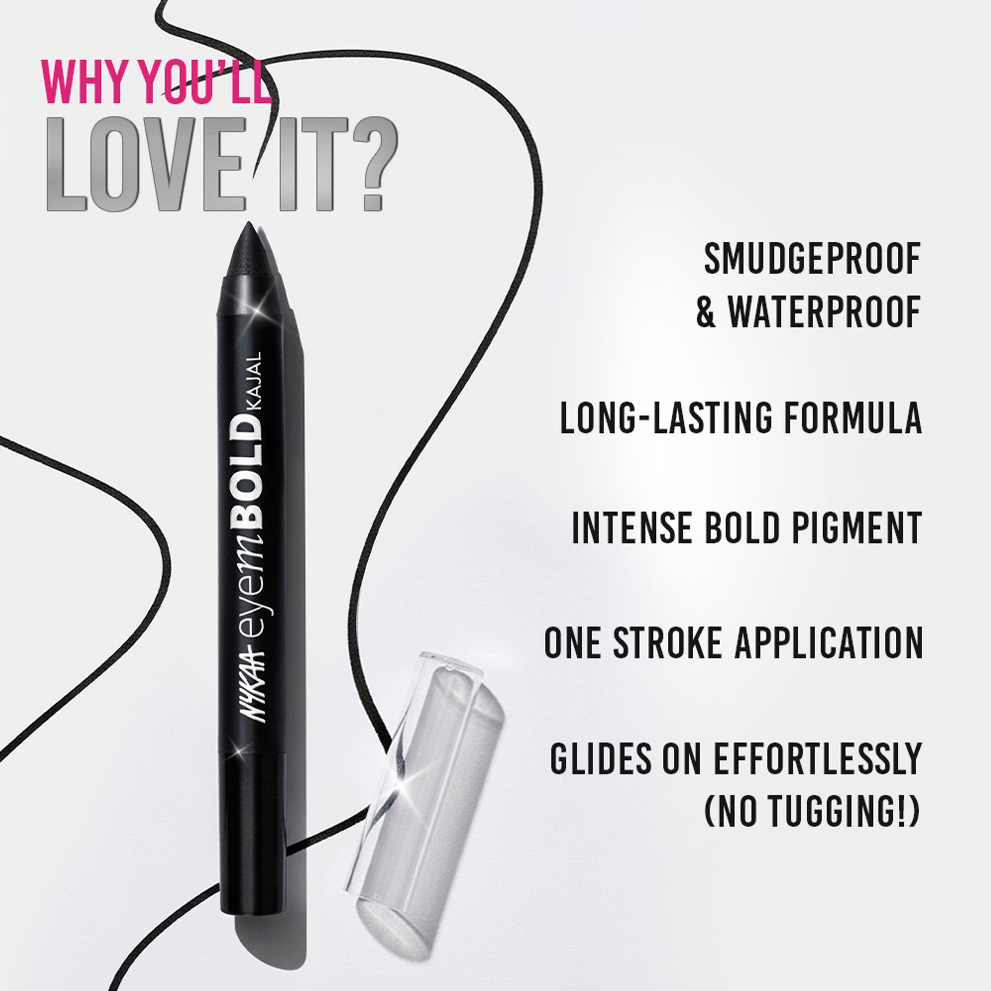 Nykaa Eyem Bold Kajal