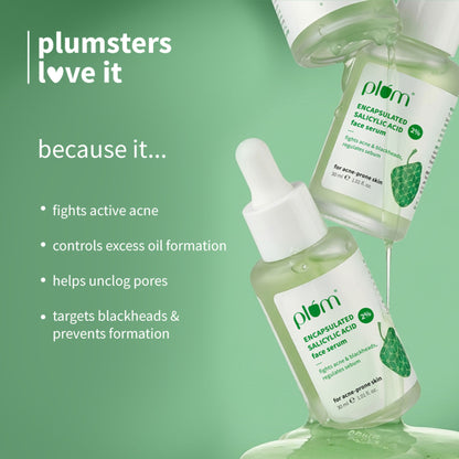 Plum 2% Encapsulated Salicylic Acid Face Serum