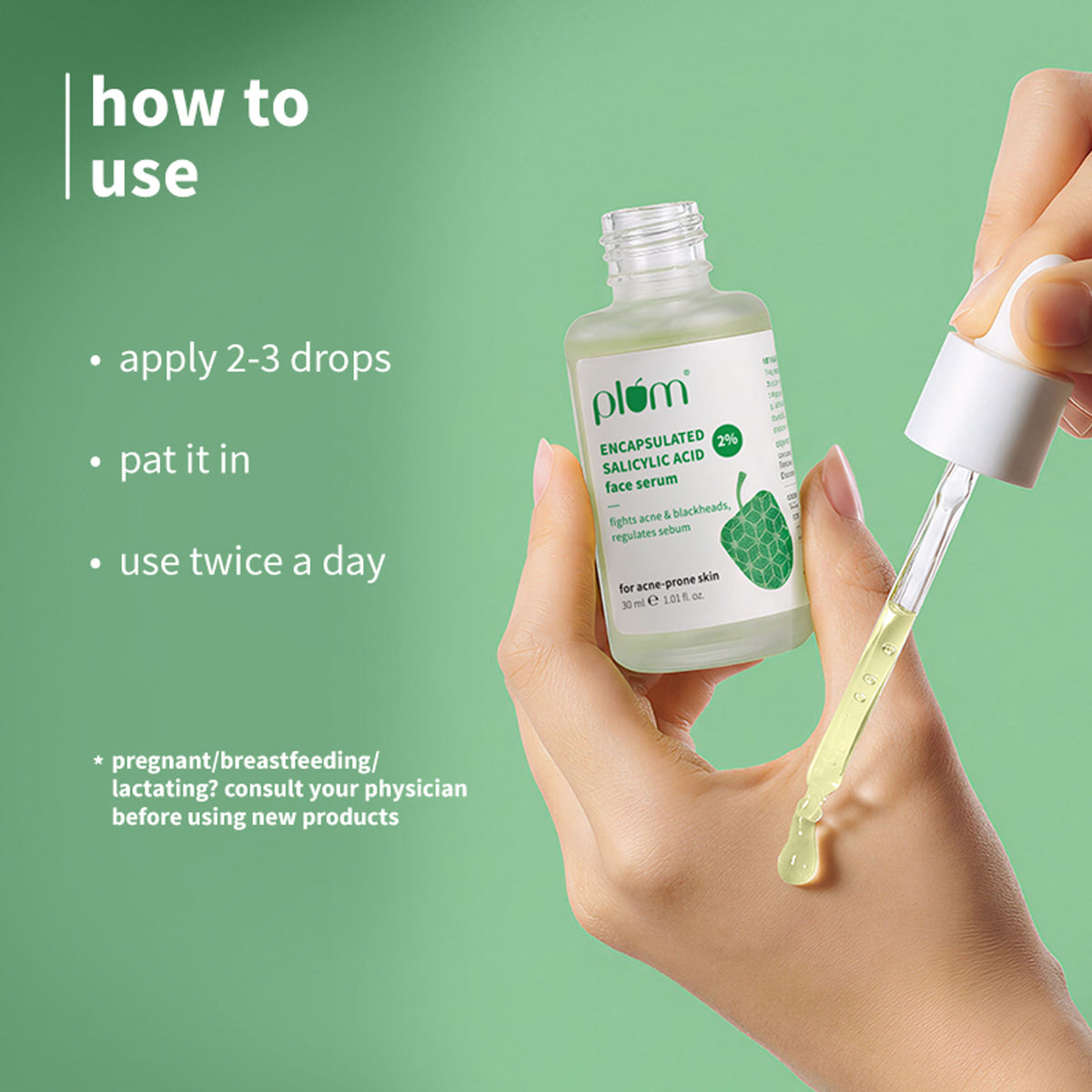 Plum 2% Encapsulated Salicylic Acid Face Serum